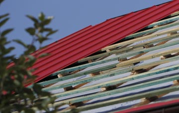 Commercial End corrugated roofing costs
