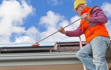 Commercial End soft wash roof cleaning